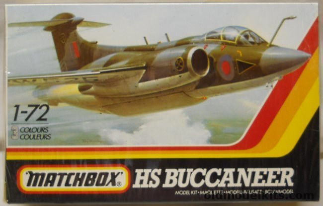 Matchbox 1/72 HS Buccaneer S2B, PK-106 plastic model kit